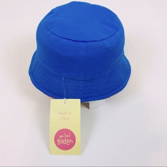 Mini Boden Reversible Star Bucket Hat Size 6-12 Months - Picture 3 of 5